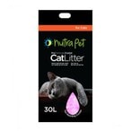 Buy Nutra Pet Cat Litter Silica Gel 30L Baby Powder Scent in UAE