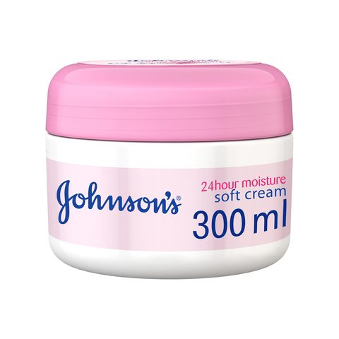 Johnson&#39;s 24 Hour Moisture Soft Cream 300ml