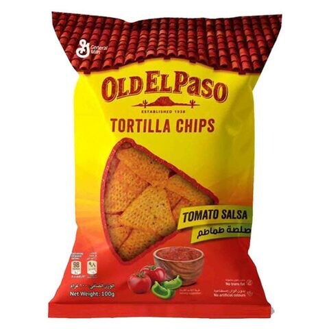 Old El Paso Tomato Salsa Tortilla Chips 100g