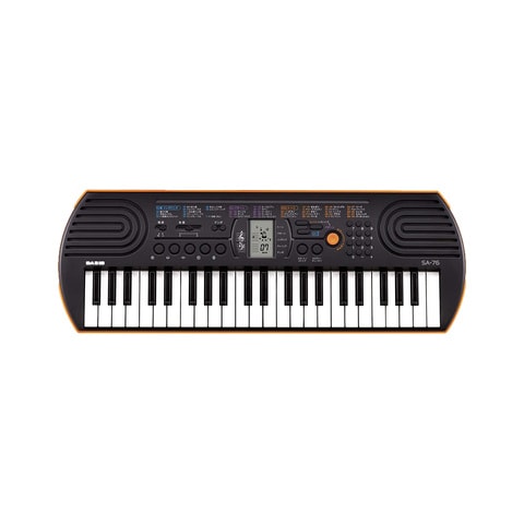 Casio SA-76 Mini Keyboard Orange