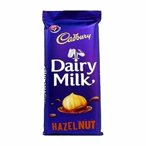 Cadbury Dairy Milk Hazelnut Milk Chocolate Block - 90 gram