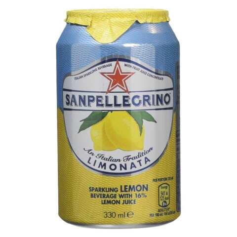 San Pellegrino Limonata Lemon Sparkling Fruit Drink 330ml x 24