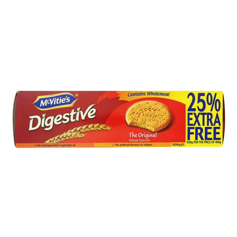 McVitie&rsquo;s Digestive Original Wheat Biscuits 400g