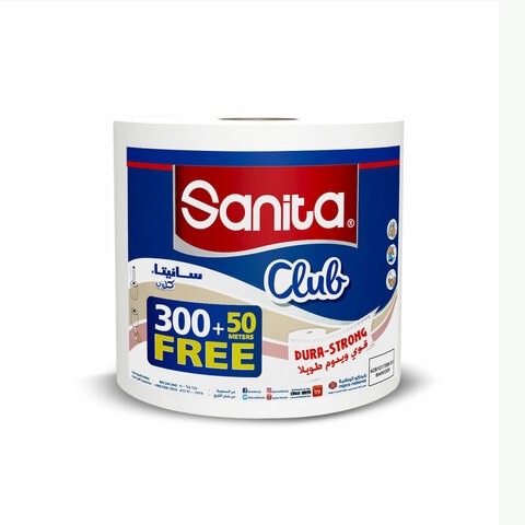 Sanita Club Tissues Maxi Roll 350m