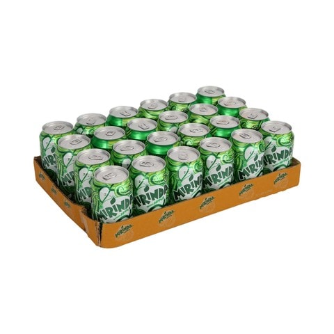 Mirinda Green Apple Soft Drink Can 330mlx24