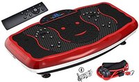 Max Strength Vibration Plate Exercise Machine - Motion Vibration Platform, Whole Body Viberation Machine For Home, Weight Loss, With Led Display, Remote Control, Bluetooth Speaker