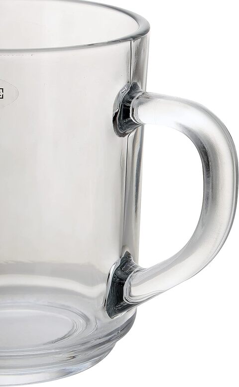 Large Glass Mug Breakfast, Large Glass Mug Handle