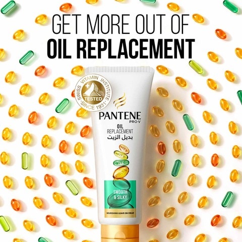 Pantene Pro-V Smooth &amp; Silky Oil Replacement for Frizzy Hair Leave-In Conditioner 275 ml