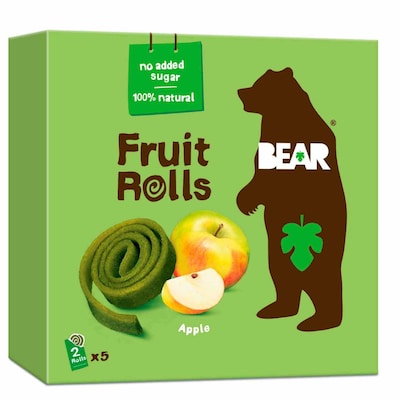 Bear Paws Fruit Shapes Apple & Blackcurrant 2+ years Multipack 5 x 20g