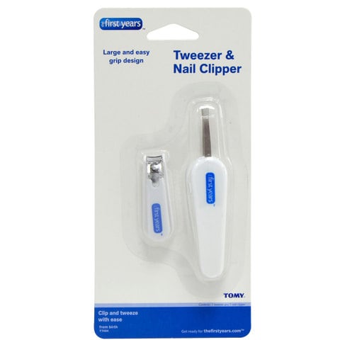 The First Years Tweezer And Clipper Y7484 White Pack of 2