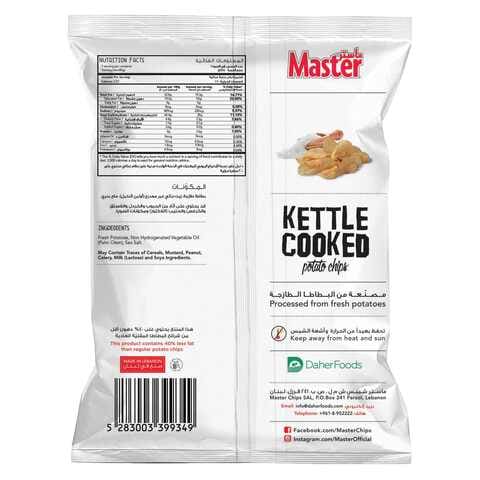 Master Kettle Cooked Sea Salt Potato Chips 45g