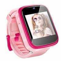 Yehtta Kids Smart Watch Toys for 3-8 Year Old Girls Toddler Watch HD Dual Camera Watch for Kids All in one Pink Birthday Gifts for Kids USB Charging Touch Screen Kids Watch Educational Toys