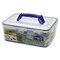Lock &amp; Lock Rectangle Food Container With Handle Clear 4.7L