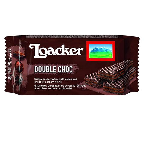 ZZZ WAFER LOACKER DOUBLE CHOC GR.90