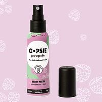 Aromar Oopsie Poopsie Pre-Poo Toilet Spray, Discreet &amp; Portable Original Odor Deodorizer Scents. 2Oz Bottle - Berry Fresh