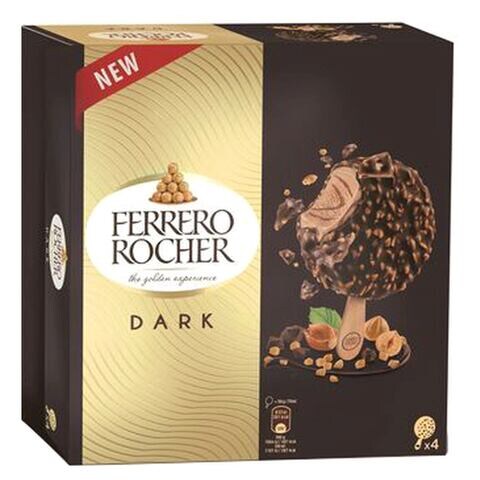 Ferrero Rocher Dark Stick Ice Cream 70ml Pack of 4