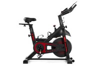 H PRO Magnetic Resistance Indoor Cycling Bike, Belt Drive Stationary Bike, With LCD Monitor &amp; Comfortable Seat Cushion, Exercise Bike For Home Cardio Workout, 6 Kg Flywheel