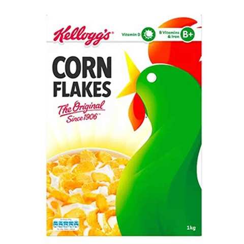 Buy Kellogg S Corn Flakes Original 1 Kg Online Shop Food Cupboard On Carrefour Jordan