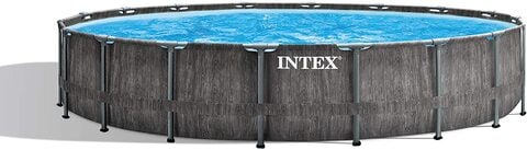 Intex 18Ft X 48In Metal Frame Pool Set 