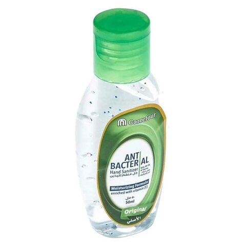 Carrefour Original Anti-Bacterial Hand Sanitizer 50ml