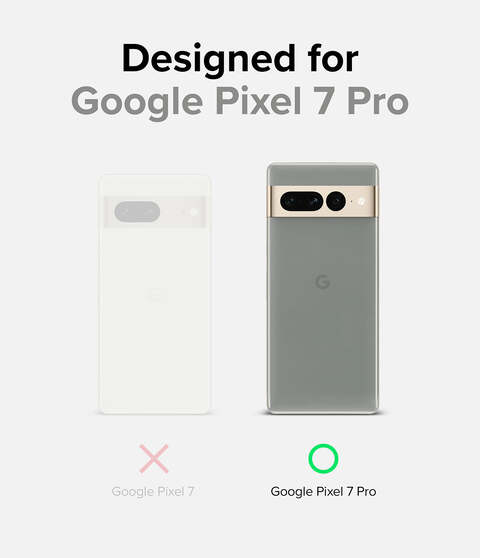 Ringke - Google Pixel 7 Pro Case Cover- Fusion Series- Matte Smoke Black