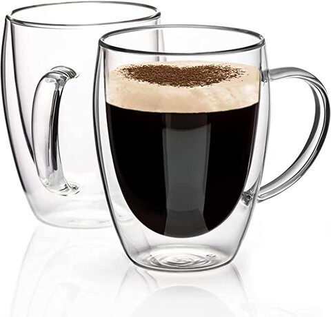 Double walled store coffee mugs