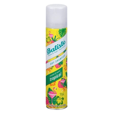 Buy Batiste Tropical Scent Dry Shampoo 200ml Online - Shop Beauty & Personal on Carrefour UAE