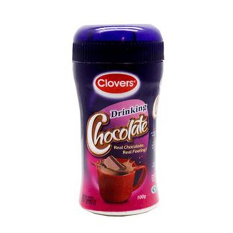 Clovers Drinking Chocolate Jar 100G