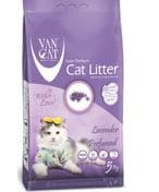 اشتري Van Cat White Clumping Bentonite Cat Litter Lavender 5Kg في الامارات
