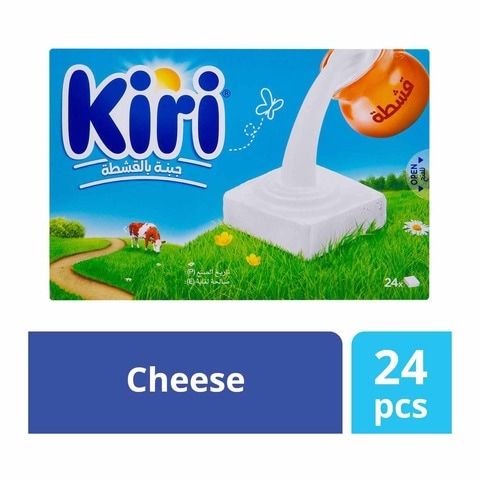 Kiri Spreadable Cream Cheese Squares - 24 Portion