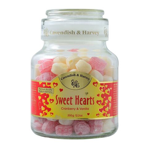 Cavendish &amp; Harvey Sweet Hearts Cranberry &amp; Vanilla 300g