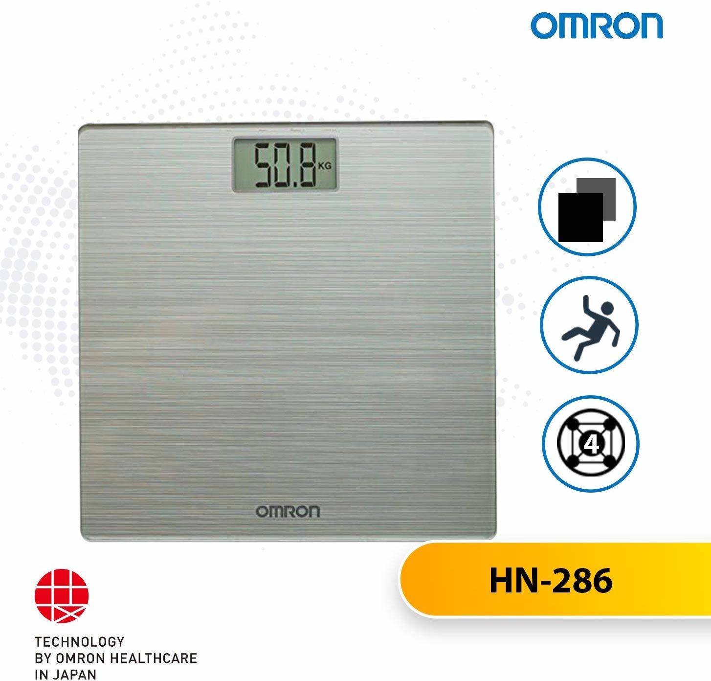 Buy Omron Digital Personal Body Weight Scale Hn 286 E Online Shop Home Garden On Carrefour Uae