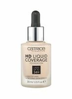 Buy Catrice Hd Liquid Coverage Foundation 010 Light Beige 30ml in Saudi Arabia