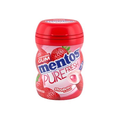Chewing-gum Pure Fresh chloro s/sucres MENTOS : la boite de 50 dragées -  100 g à Prix Carrefour