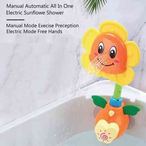 Sunflower best sale bath toy