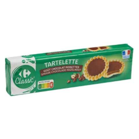 Carrefour Chocolate Hazelnut Tartlets Cookies 150g