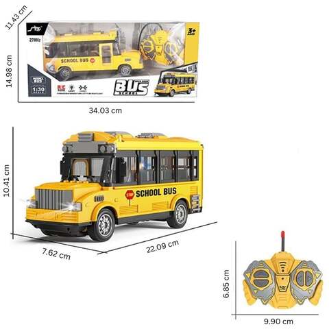 Toy school bus with best sale working lights