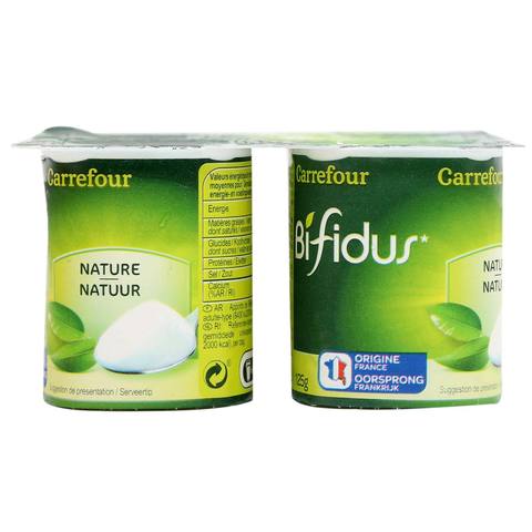 Carrefour Natural Incubated Bifidus 125g x4