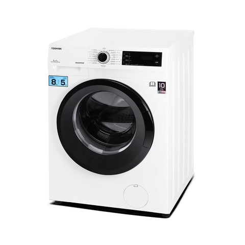Toshiba Washer Dryer TWD-BK90S2B Washing 8KG Drying 5KG White