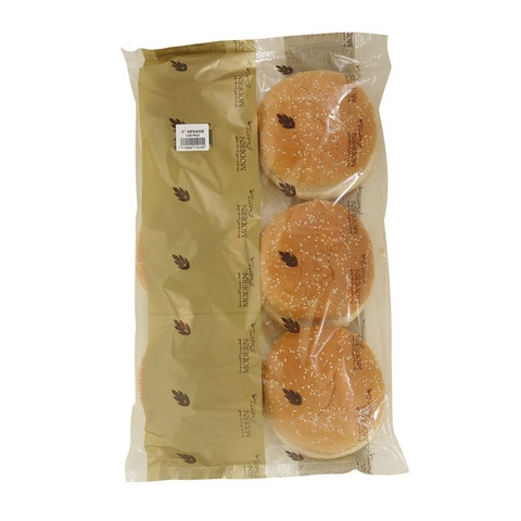 Modern Bakery Sesame Buns 92.5g Pack of 6