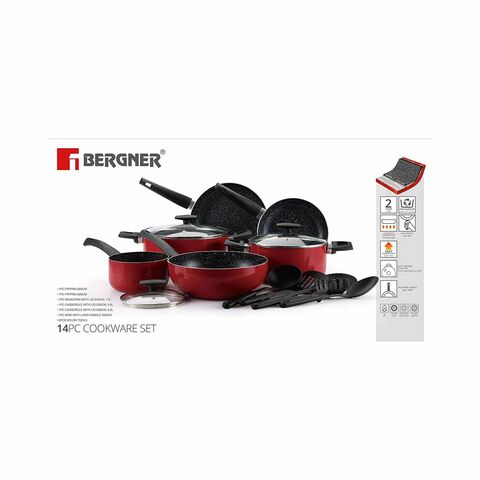 Bergner Ultra Cookware Set Of 14