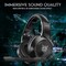 ONIKUMA-ONIKUMA K19 3.5mm Wired Gaming Headset Over Ear Headphones Noise Canceling E-Sport Earphone with Mic LED Lights Volume Control Mute Mic for PC Laptop PS4 Smart Phone