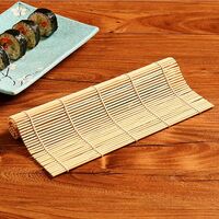Bamboo Sushi Rolling Mat Home Restaurant Sushi Making Gadget 24 * 24cm