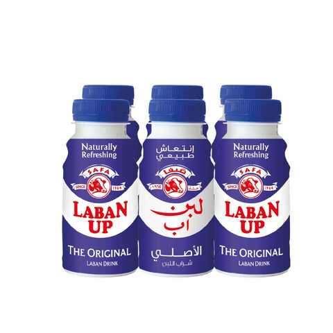 Safa The Original Laban Up Drink Bottle 200ml Pack of 6