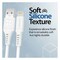 Promate PowerLink-Ai120 USB-A To Lighting Data Sync And Charging Cable 1.2m White