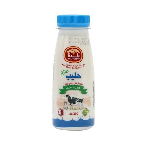 Baladna Fresh Milk Full Fat 200ml
