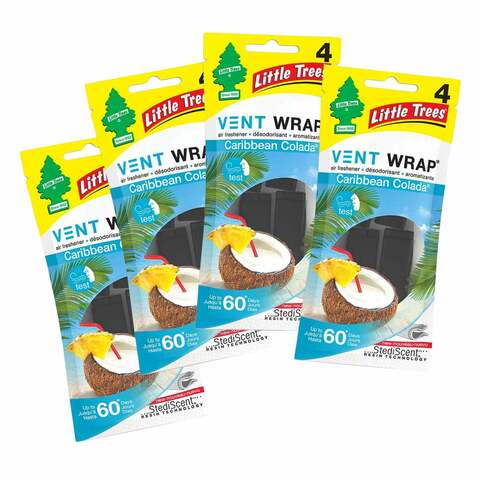 LIT TREE VENT WRAP CARRIBEAN COLODA