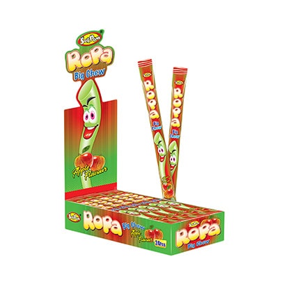 Buy Sokpam Ropa Apple Big Chew Candy 20GR Pack of 24 Online - Shop Food  Cupboard on Carrefour Lebanon