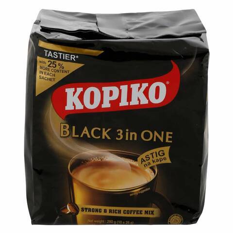 Kopiko Coffee Mix Black 3 in One Candy 25g x Pack of 10 price in Kuwait ...