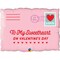 Qualatex Addressed to My Sweetheart Foil Balloon- 30 Inch Size